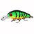 Iscas de Pesca Dura e Flutuante Crankbait Verde e Preta - 4,5cm 3,8g - Imagem 1