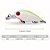 Iscas de Pesca Dura e Flutuante Crankbait Branca e Verde - 4,5cm 3,8g - Imagem 2