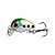 Iscas de Pesca Dura e Flutuante Crankbait Verde e Branca - 2,8cm 1,5g - Imagem 1
