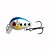 Iscas de Pesca Dura e Flutuante Crankbait Azul e Branca - 2,8cm 1,5g - Imagem 1