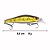 Iscas de Pesca Dura Minnow Amarela e Preta - 8,8cm 8g - Imagem 2