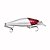 Iscas de Pesca Dura Minnow Branca e Vermelha - 8,8cm 8g - Imagem 1