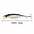 Iscas de Pesca Dura Minnow Branca e Amarela - 8,8cm 6,2g - Imagem 2