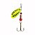 Kit 5 Iscas de Pesca Spinner / Colher Metálica Cores A - 6cm 3g - Imagem 2