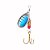 Kit 5 Iscas de Pesca Spinner / Colher Metálica Cores B - 6cm 3g - Imagem 3