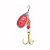 Kit 5 Iscas de Pesca Spinner / Colher Metálica Cores B - 6cm 3g - Imagem 4
