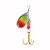 Kit 5 Iscas de Pesca Spinner / Colher Metálica Cores B - 6cm 3g - Imagem 5