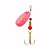 Kit 5 Iscas de Pesca Spinner / Colher Metálica Cores B - 6cm 3g - Imagem 2