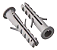Bucha de Bylon com Aba 6mm - 20 un. - Imagem 1