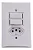 2 interruptor paralelo+tomada de 10A da linha FLP - Imagem 1