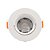 spot led de embutir  redonda de 5w 6500k luz branca liha galaxy - Imagem 3