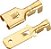 terminal macho e fêmea+proteção tamanho 6.3mm p/os terminais - Imagem 2
