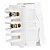 módulo interruptor simples 10A250v alumbra - Imagem 2