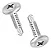 kit com 10 parafuso auto brocante t/4,2x45mm - Imagem 1