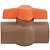 REGISTRO PLASTICO DE PVC DE 25MM 3/4 - Imagem 2