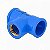 TEE AZUL 3/4 X ROSCA 1/2 soldável 25MM - Imagem 3