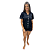 Pijama Americano Feminino Verão Algodão Pós Operatório Amamentação - Imagem 1