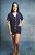 Pijama Personalizado Americano Feminino Verão Algodão Pós Operatório Amamentação - Imagem 11