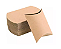 Caixa Travesseiro Bijuteria Kraft Presente Lisa ( sem personalização) 8x6 C/50 Un (pequena) - Imagem 2