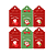 100 Tag Feliz Natal Mimo Cliente - Imagem 1