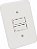 Interruptor 2 Teclas Simples 10a Com Placa - Imagem 1