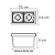 Spot Soul 4w Fixo de Embutir 2700k 270lm Bivolt 30º - Imagem 3