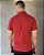 Camiseta Gola Henley Vermelha - Imagem 3