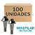 Kit c/100un. Mini Pilar Reto Cone Morse - Imagem 1