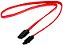 Cabo de Dados Sata 50 CM-Taxa de Transferência até 3Gbps Compatível com HD, SSD, CD/DVD - Imagem 2