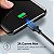 Cabo Para Celular UGREEN USB-A/USB-C US287 1M Preto - Imagem 4