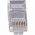 Conector RJ45 Cat 5E Com Capa/ 10 Unidades - Imagem 4
