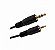 Cabo P2 Macho Stereo x P1 Macho Stereo 1,8 Metros - Imagem 1
