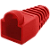 Capa para Conector RJ 45 "Para Todos os Tipos de Cat" Cor Vermelho - Imagem 1