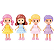 Boneca Viagem Doll 9 cm Polibrinq - Imagem 1