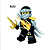 Bonecos Colecionáveis Block Heroes Ninja - Polibrinq - Imagem 2