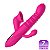 Vibrador Vai e Vem com Sugador Aquecimento e Língua - Imagem 1