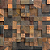 Mosaico em placa 30x30 Pedra Ferro - Imagem 1