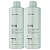 Kit Progressiva Zero Shampoo + Máscara Madamelis 1L - Imagem 1