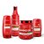 Kit Banho de Verniz Morango Profissional Completo Forever Liss Máscara 1Kg - Imagem 1