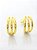 Brinco Argola 3 Fios Banhado a Ouro 18k - BRI036 - Imagem 1