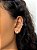 Brinco Argola Lisa M Banhado a Ouro 18k - BRI019 - Imagem 6
