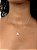 Colar Flor Cravejado Banhada a Ouro 18k - COR012 - Imagem 1
