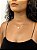 Colar Gravatinha V Cravejado Banhada a Ouro 18k - COR006 - Imagem 7