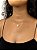 Colar Gravatinha V Cravejado Banhada a Ouro 18k - COR006 - Imagem 8