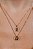Pingente Nossa Senhora Plaquinha Cravejada Banhado a Ouro 18k - PIN006 - Imagem 3