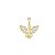 Pingente Passaro Cravejado Banhado a Ouro 18k - PIN005 - Imagem 1