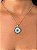 Pingente Olho Grego Cravejado Banhado a Ouro 18k - PIN001 - Imagem 1