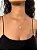 Colar Pingente Patinha Cravejado Banhado a Ouro 18k COR015-PIN004 - Imagem 1