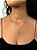 Colar Pingente Nossa Senhora Cravejada Banhado a Ouro 18k COR015-PIN007 - Imagem 1