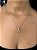 Colar Pingente Nossa Senhora Cravejada Banhado a Ouro 18k COR015-PIN007 - Imagem 3